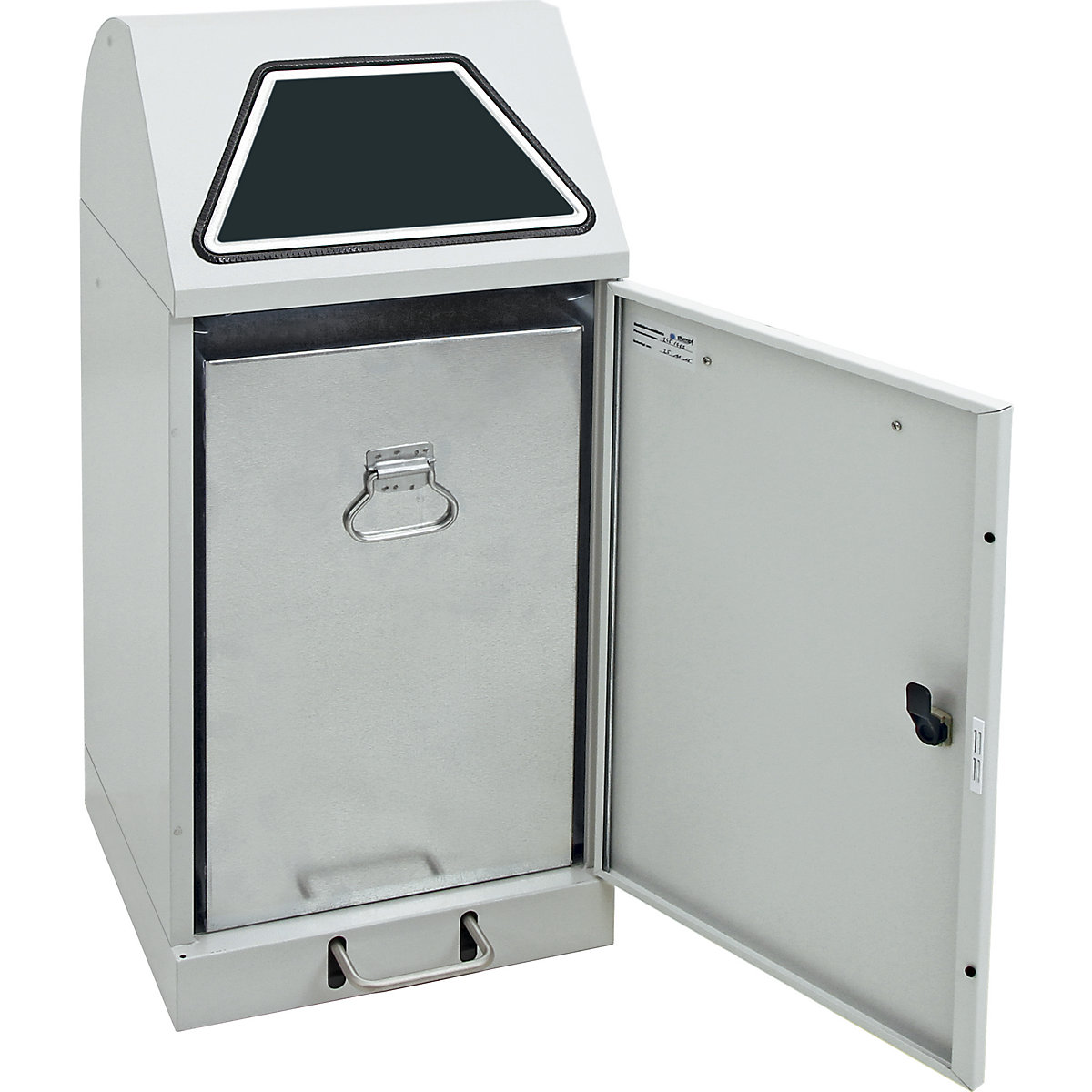 Coletor de materiais recicláveis com pedal (Imagem do produto 2)-1