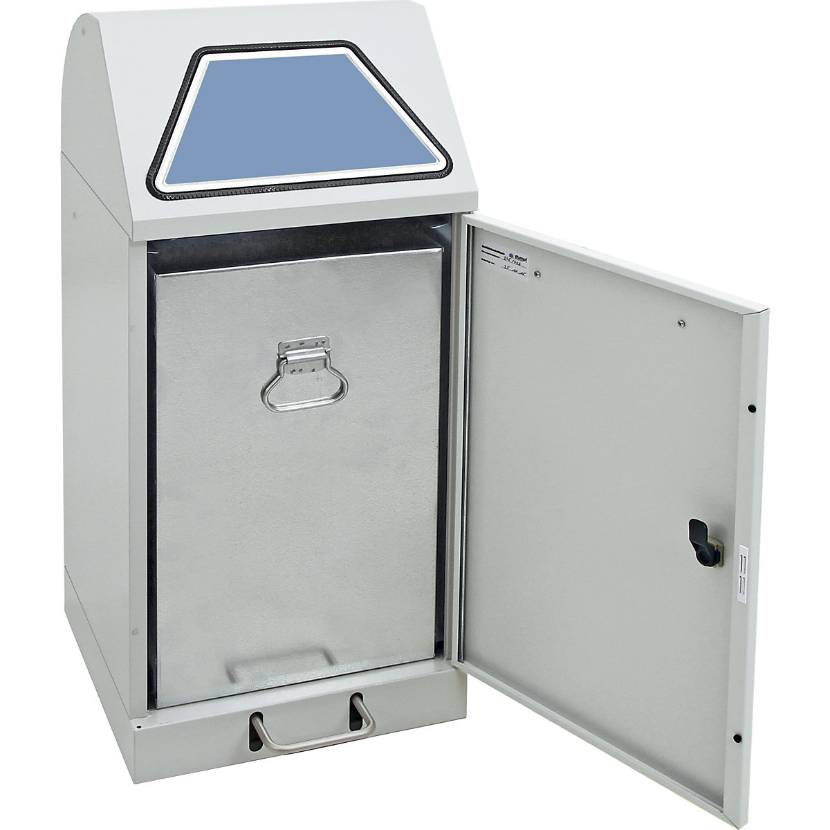 Coletor de materiais recicláveis com pedal (Imagem do produto 4)-3