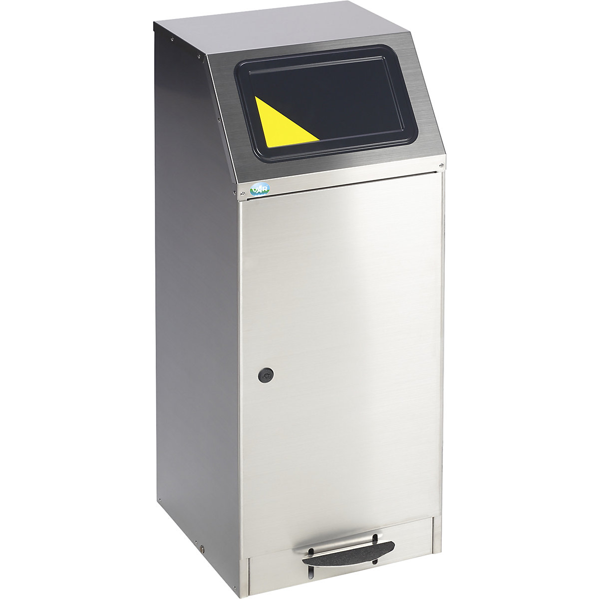 Coletor de materiais recicláveis com pedal - VAR