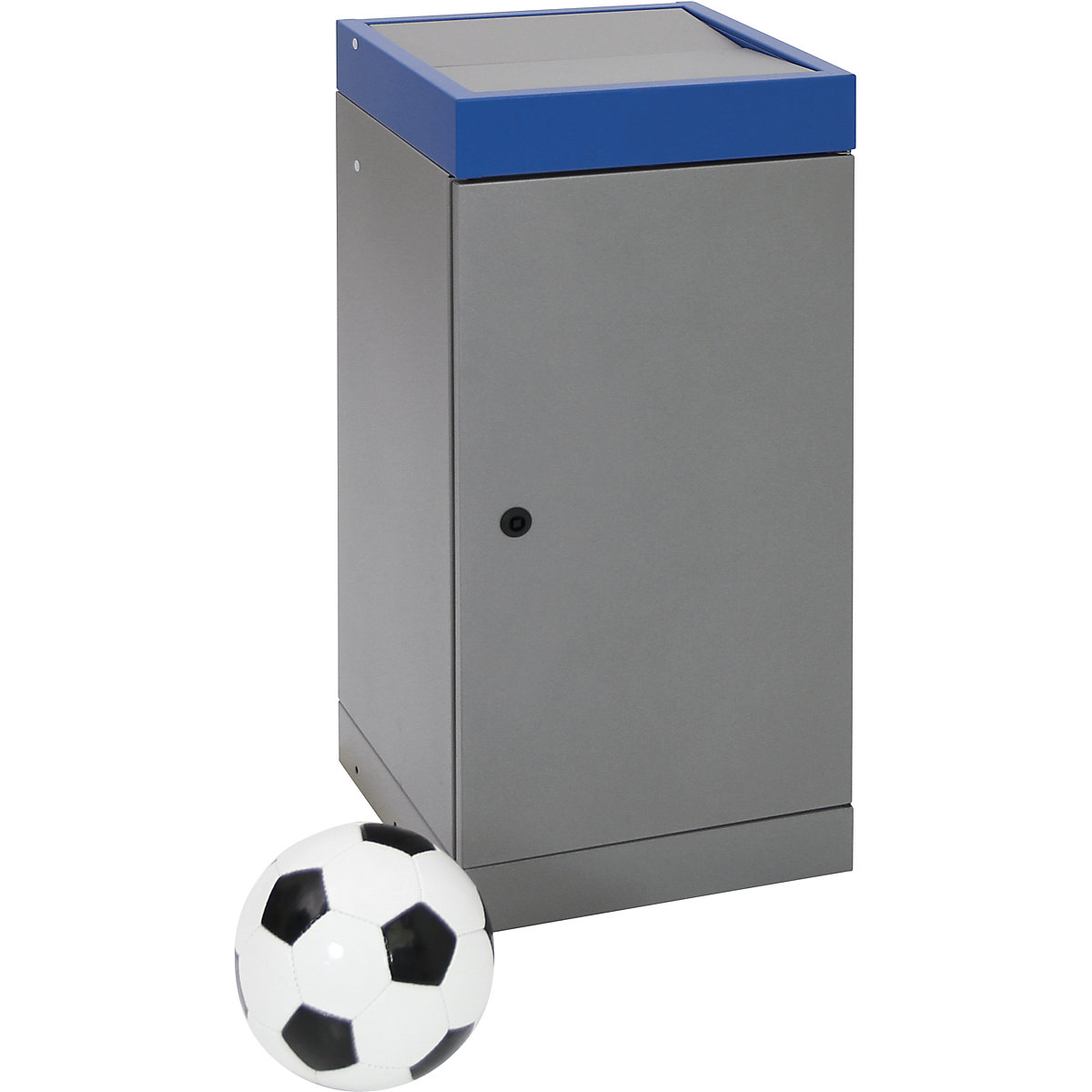 Coletor de materiais recicláveis com porta de batente (Imagem do produto 3)-2