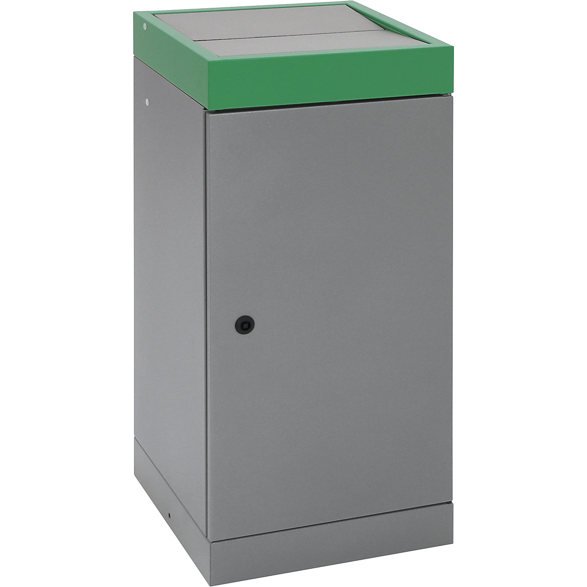 Coletor de materiais recicláveis com porta de batente (Imagem do produto 3)-2