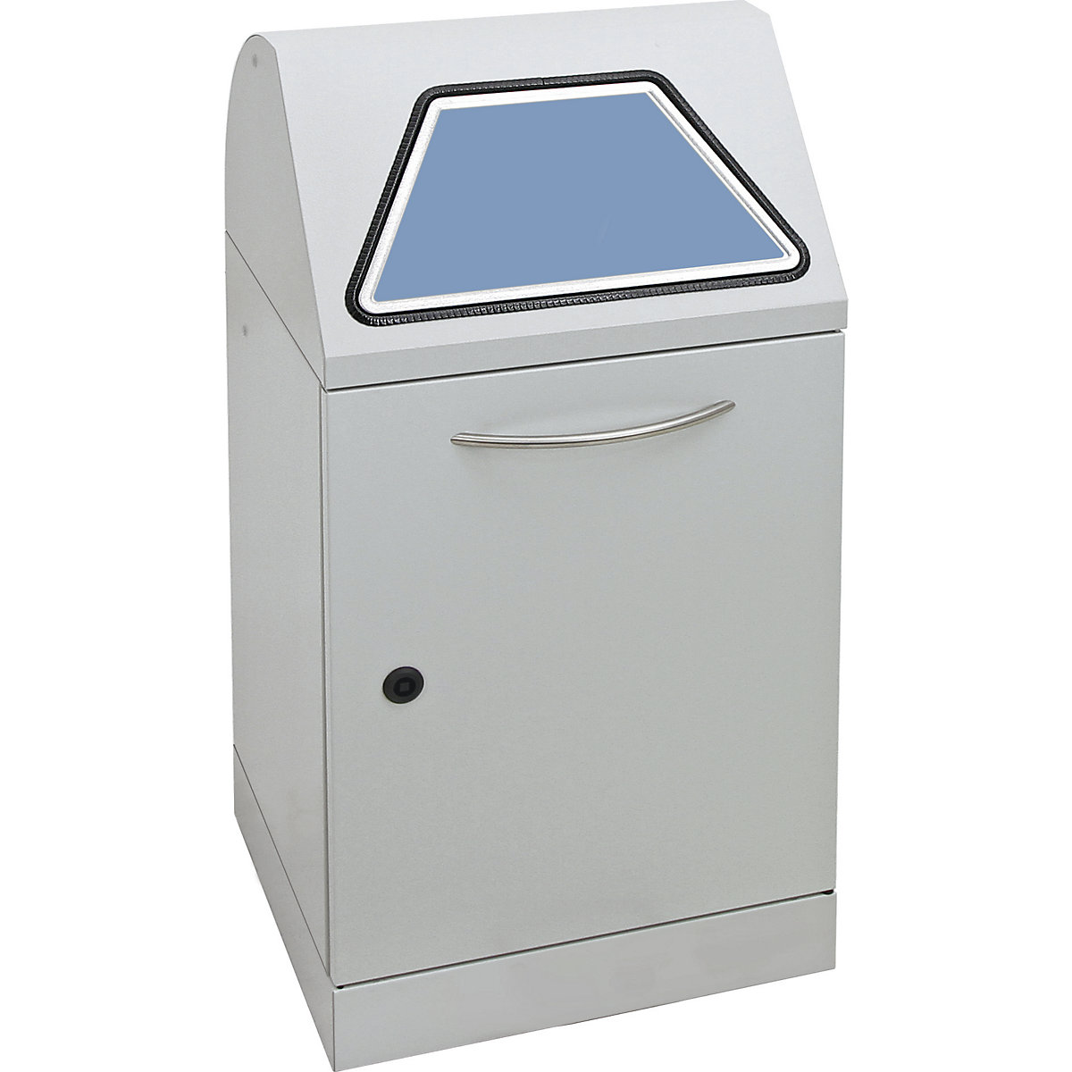 Coletor de materiais recicláveis, tampa de entrada manual (Imagem do produto 4)-3