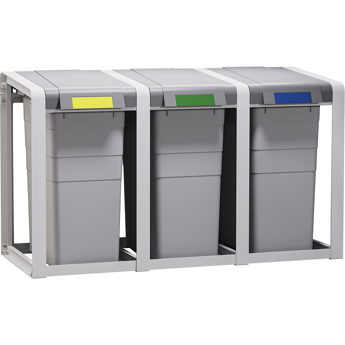 Sistema para coletores de materiais recicláveis ProfiLine Eco, flexível - Hailo