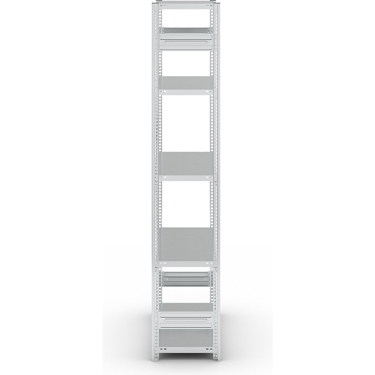 Estante de encaixar com prateleiras, galvanizada – eurokraft pro (Imagem do produto 3)-2