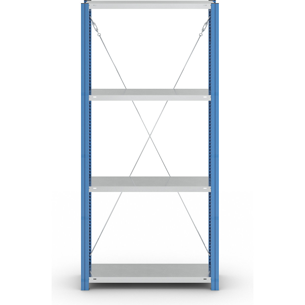 Estante de encaixar com prateleiras – eurokraft pro (Imagem do produto 3)-2
