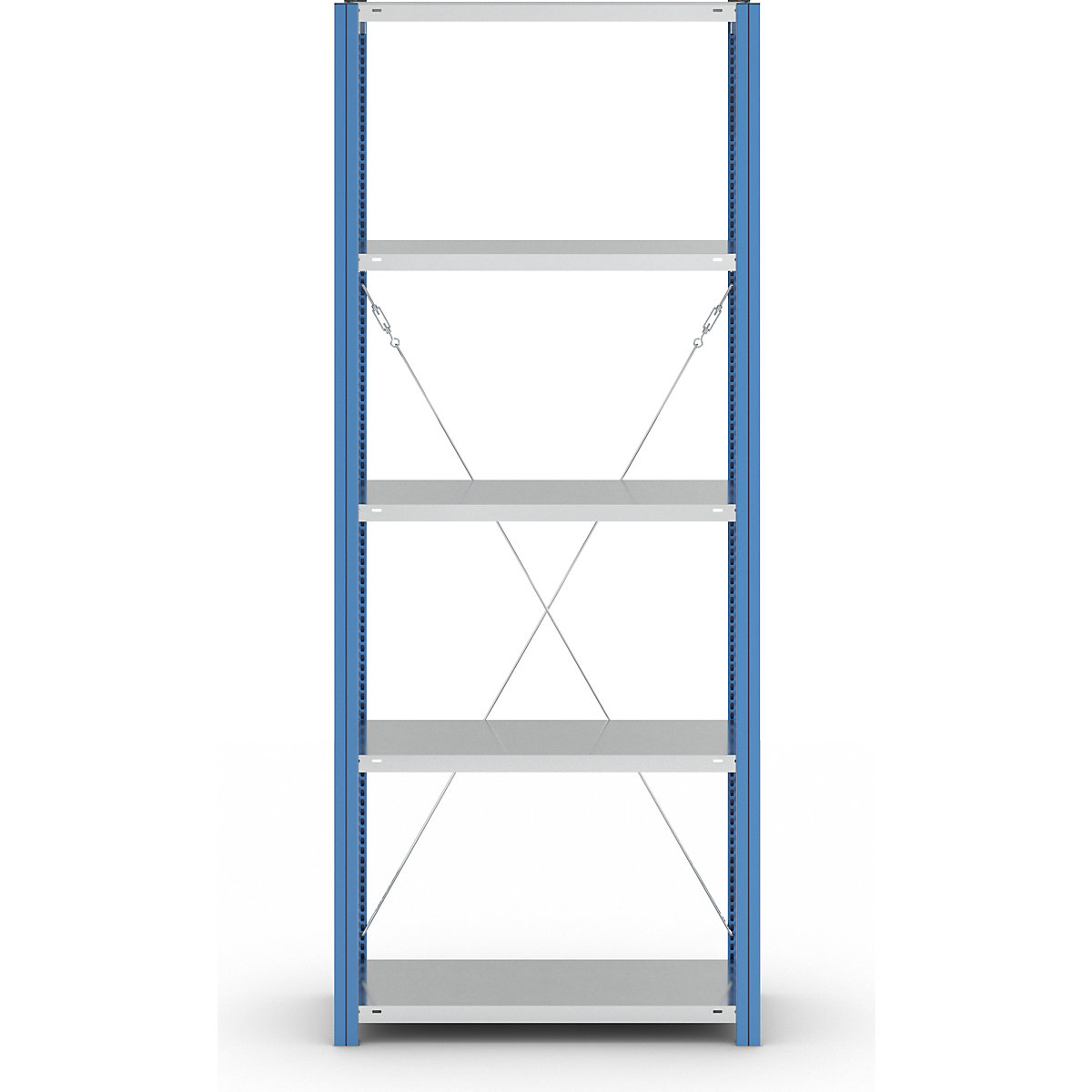 Estante de encaixar com prateleiras – eurokraft pro (Imagem do produto 3)-2