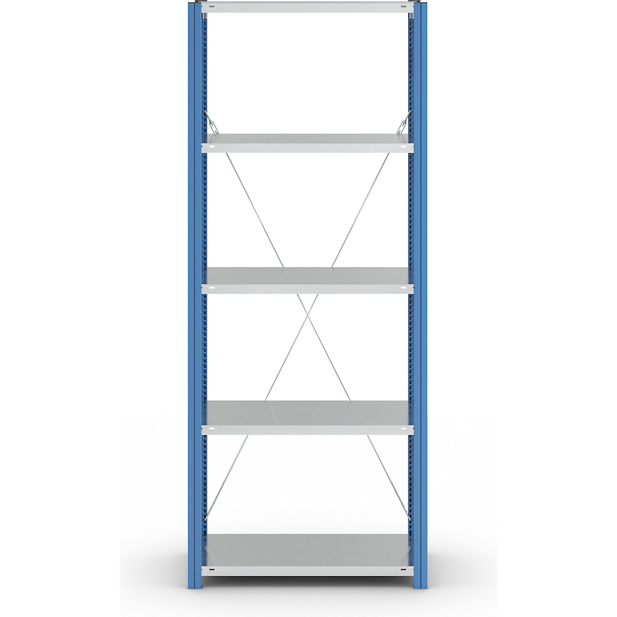Estante de encaixar com prateleiras – eurokraft pro (Imagem do produto 3)-2
