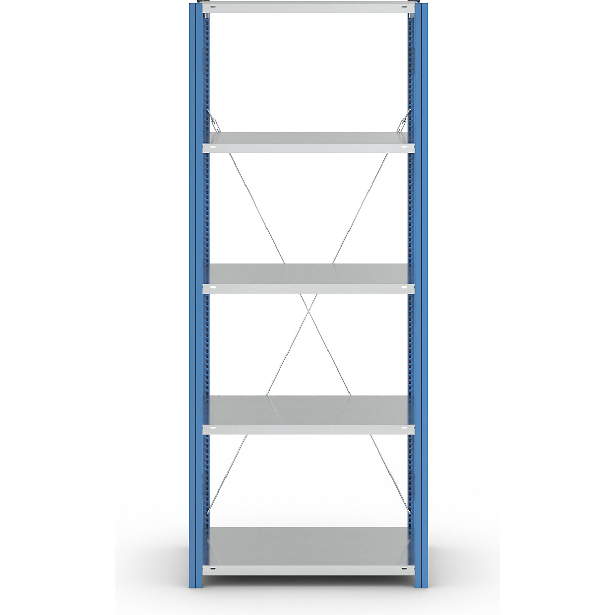 Estante de encaixar com prateleiras – eurokraft pro (Imagem do produto 3)-2