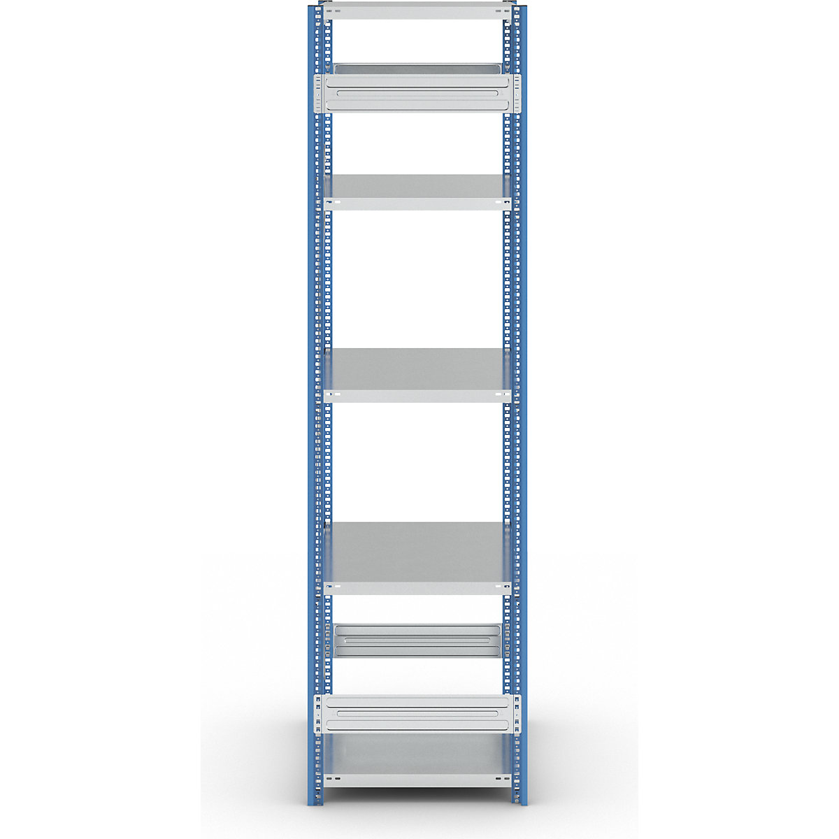 Estante de encaixar com prateleiras – eurokraft pro (Imagem do produto 4)-3