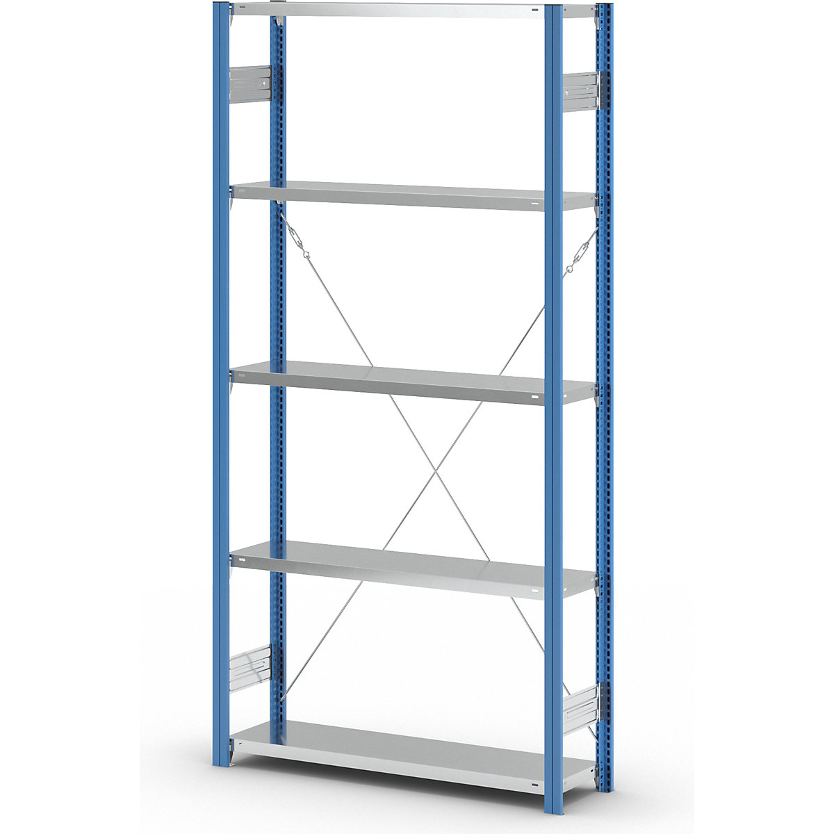 Estante de encaixar com prateleiras – eurokraft pro (Imagem do produto 4)-3