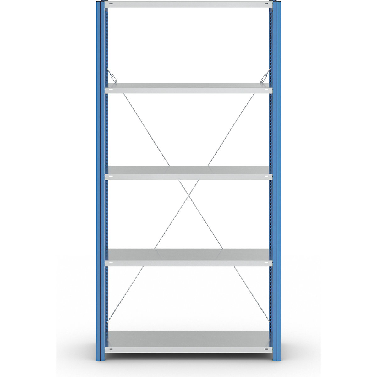 Estante de encaixar com prateleiras – eurokraft pro (Imagem do produto 3)-2