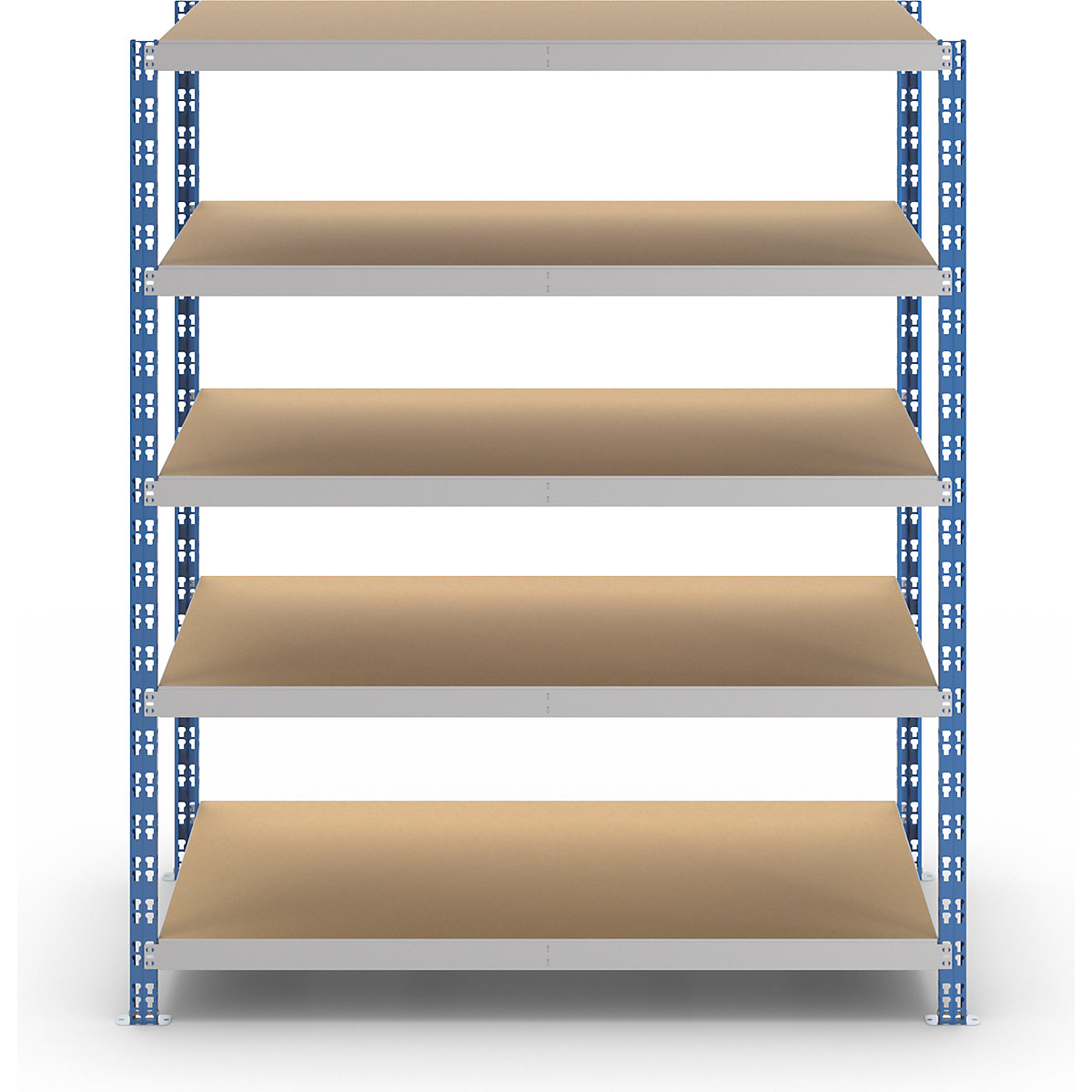 Estante de encaixar de grandes compartimentos – eurokraft basic (Imagem do produto 5)-4
