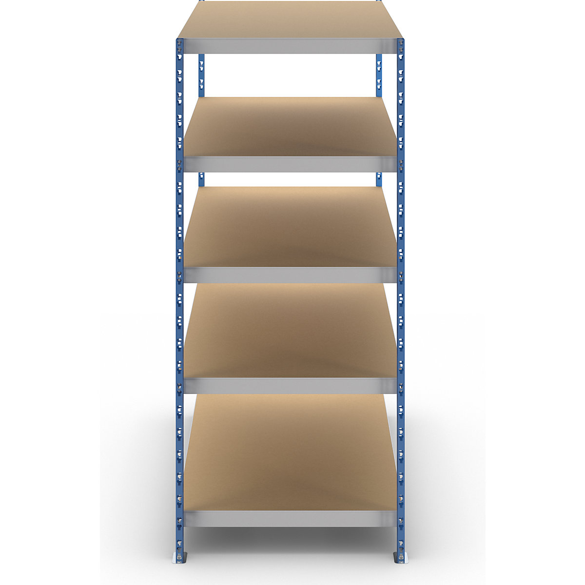Estante de encaixar de grandes compartimentos – eurokraft basic (Imagem do produto 2)-1