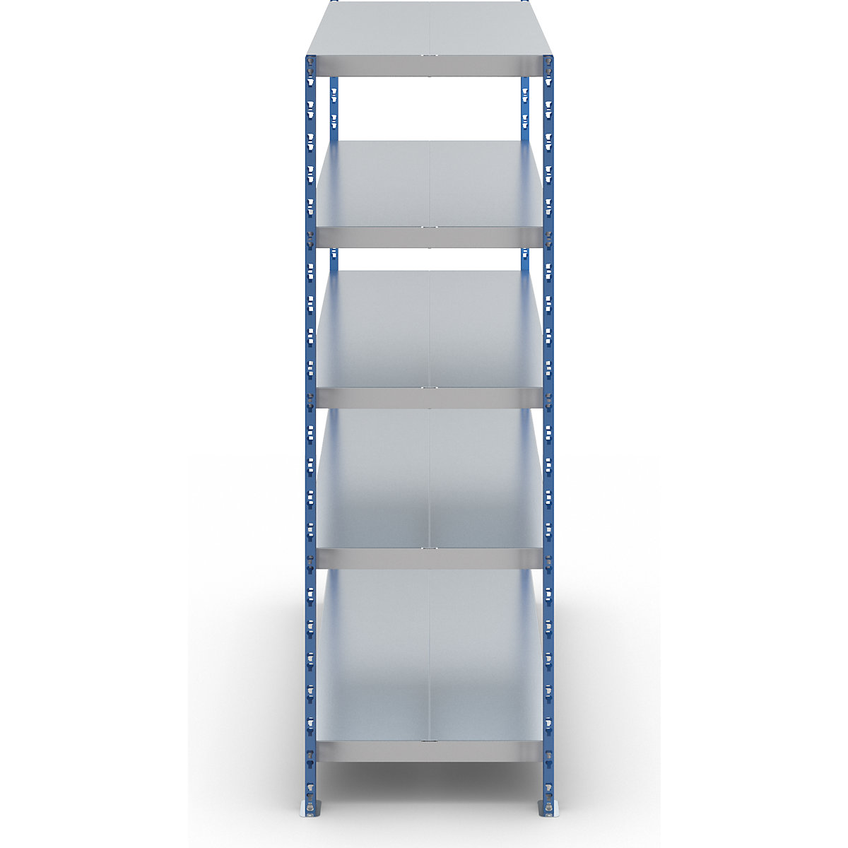 Estante de encaixar de grandes compartimentos – eurokraft basic (Imagem do produto 4)-3