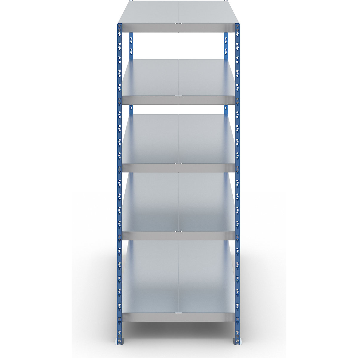 Estante de encaixar de grandes compartimentos – eurokraft basic (Imagem do produto 5)-4