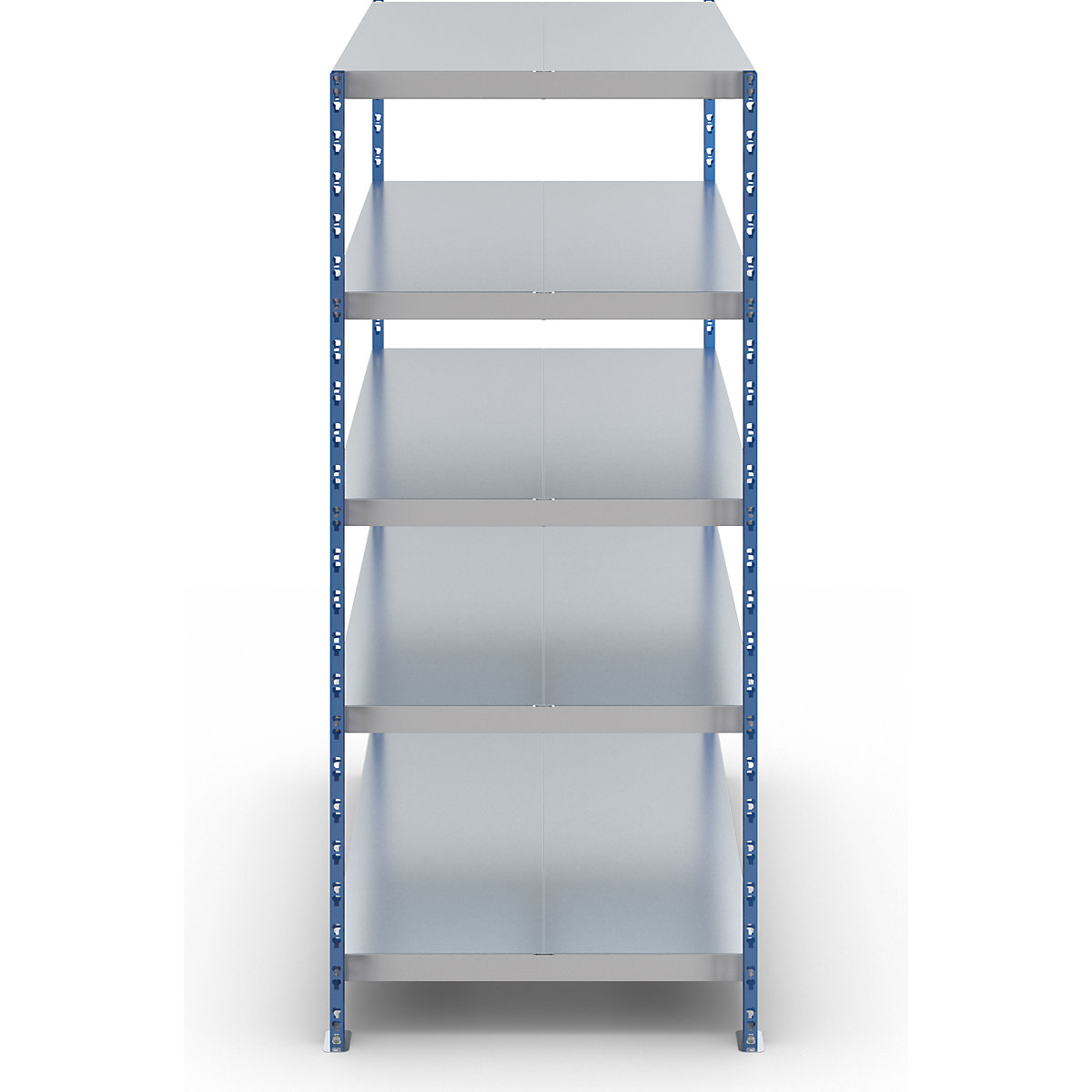 Estante de encaixar de grandes compartimentos – eurokraft basic (Imagem do produto 3)-2