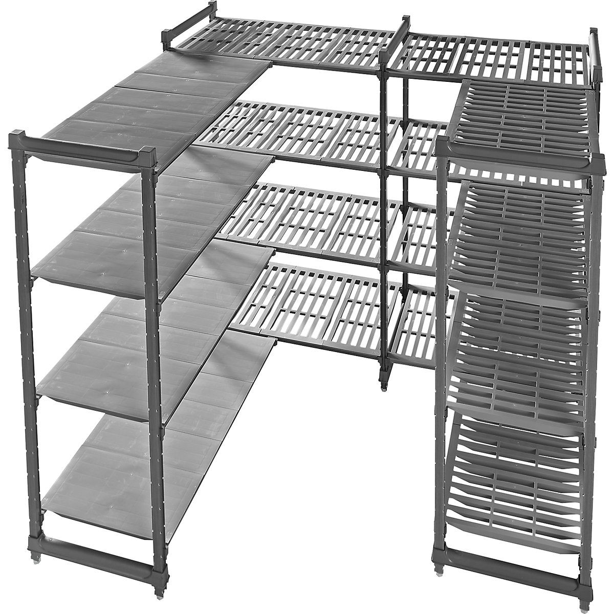Sistema de estante de encaixar de plástico (Imagem do produto 4)