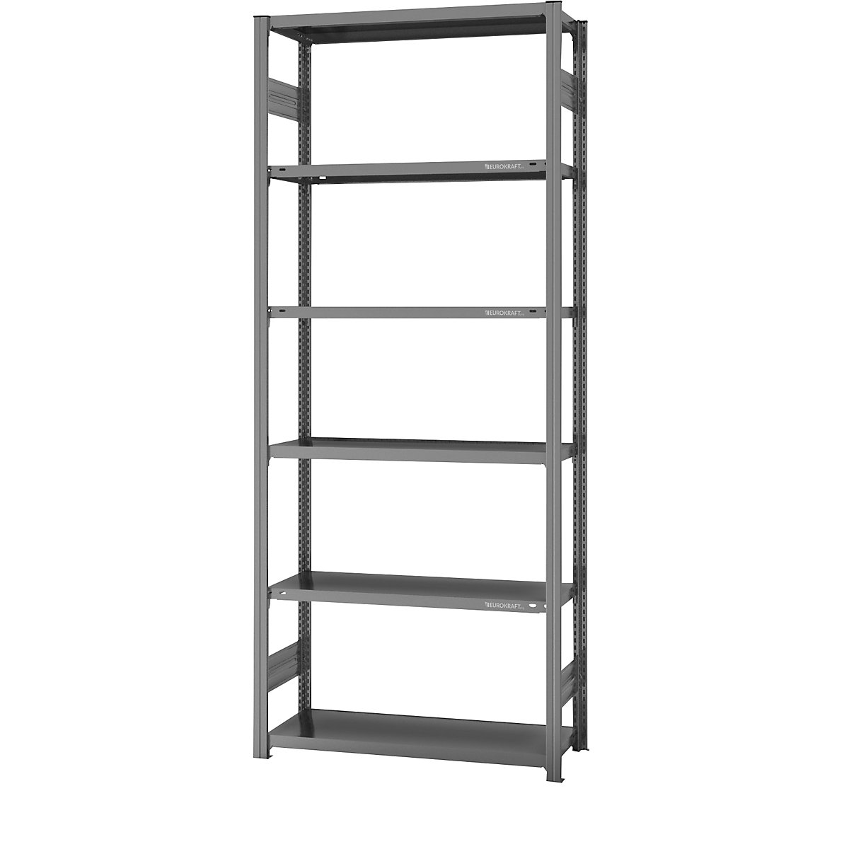 Sistema de estantes de encaixar, galvanizadas – eurokraft pro (Imagem do produto 2)-1