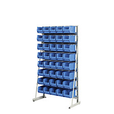 com 40 caixas de armazenagem à vista