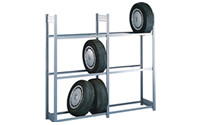 Estantes para mercadorias especiais, estantes para pneus