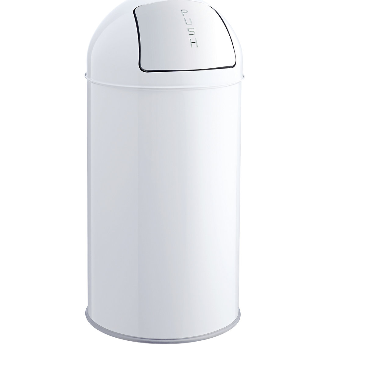 Recipiente para residuos con trampilla, acero &ndash; helit