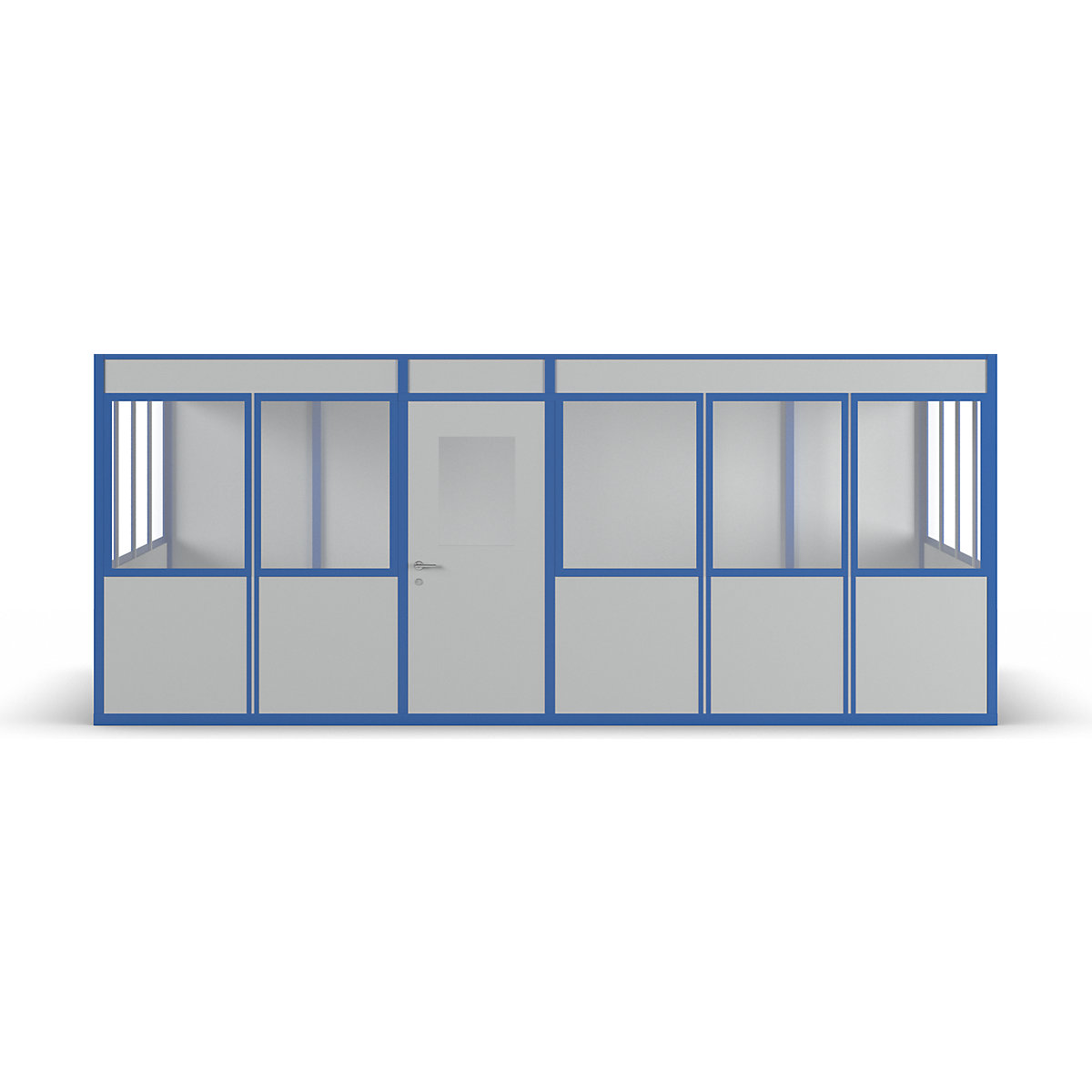 Escritório de pavilhão, 4 lados, para colocação livre (Imagem do produto 2)-1