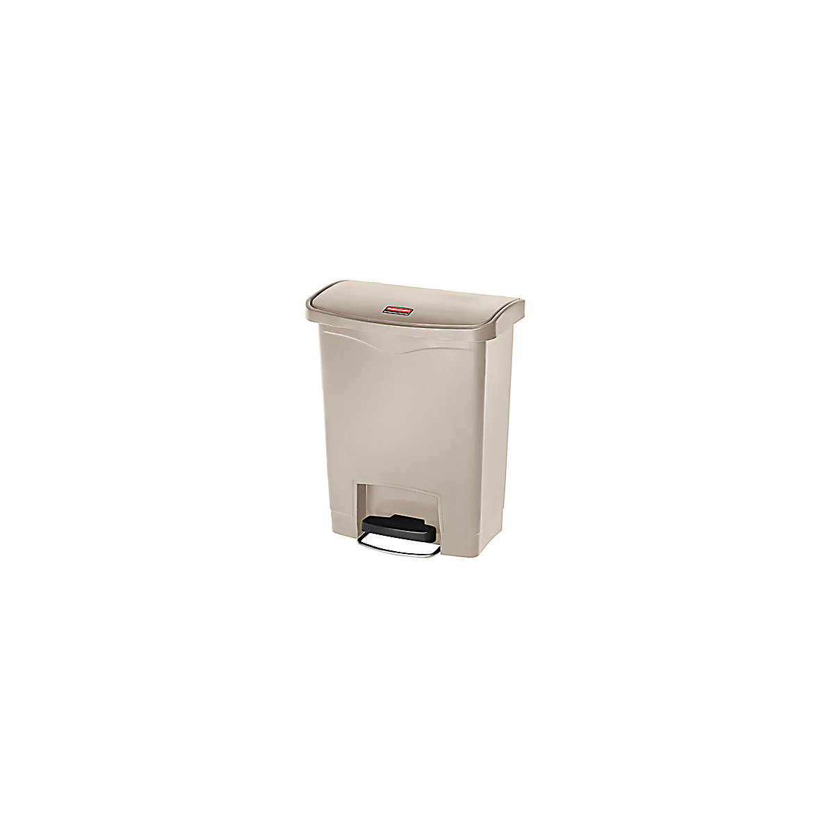 Rubbermaid – Colector de deșeuri cu pedală SLIM JIM®, volum 30 l, lăț. x î. x ad. 271 x 536 x 425 mm, bej