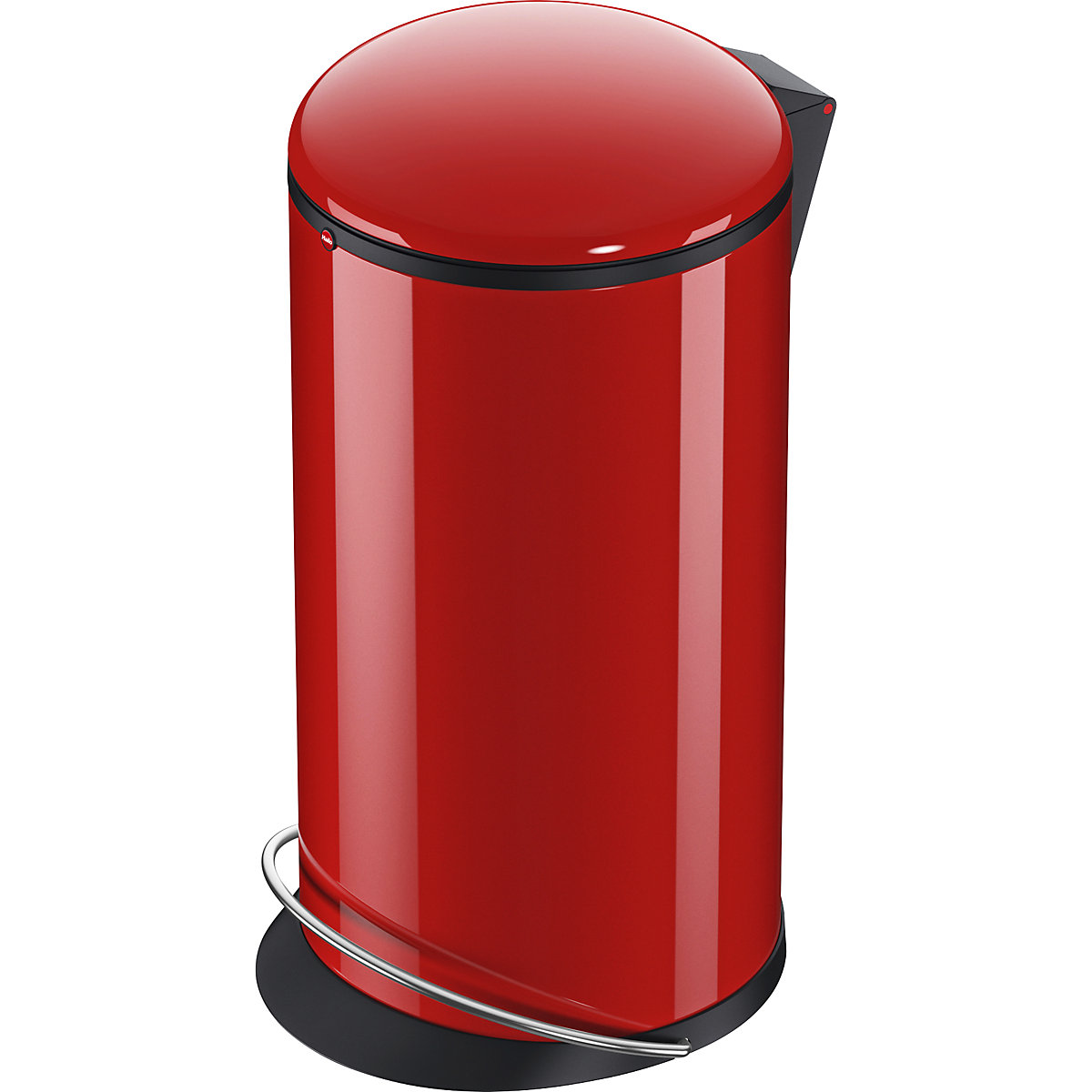 Coș de gunoi cu pedală HARMONY – Hailo, HARMONY L, volum 20 l, lăț. x î. 308 x 642 mm, roșu, minimum 5 buc.
