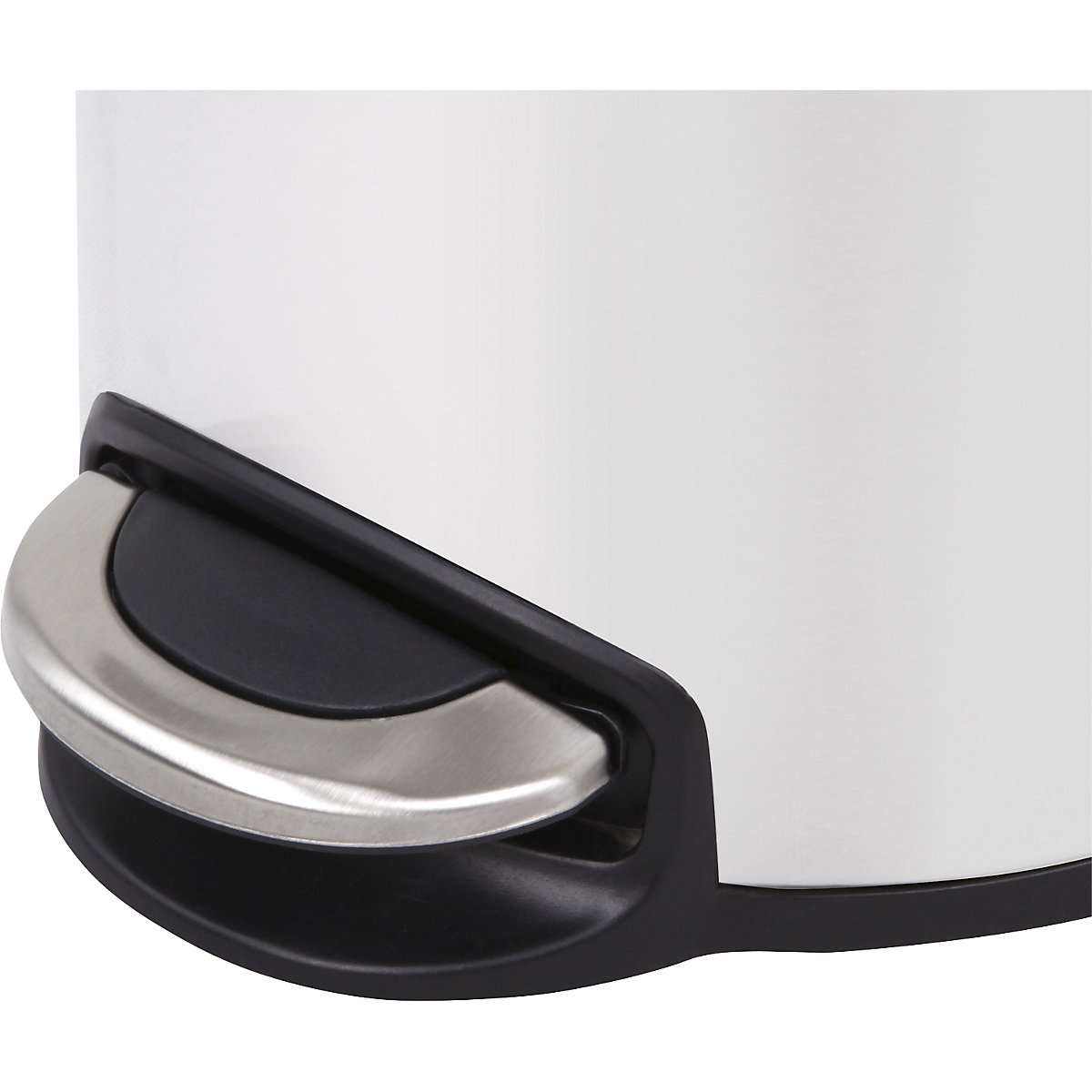 Colector de deșeuri cu pedală, cu găleată interioară din metal (Imagine produs 4)-3