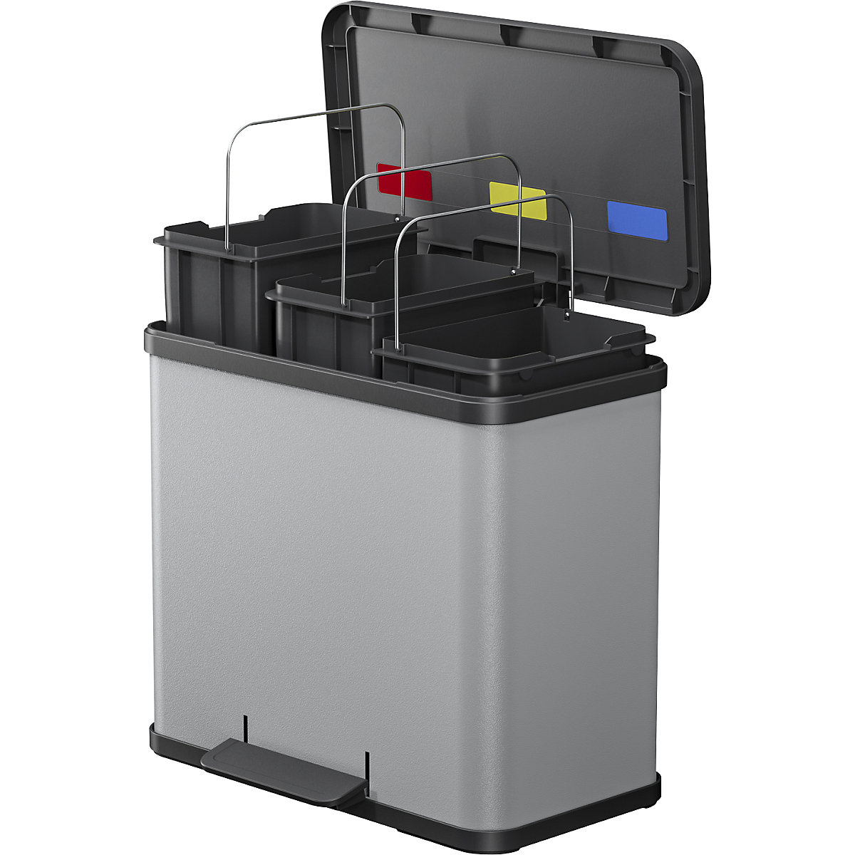 Colector ecologic de deșeuri, cu pedală – Hailo (Imagine produs 2)-1