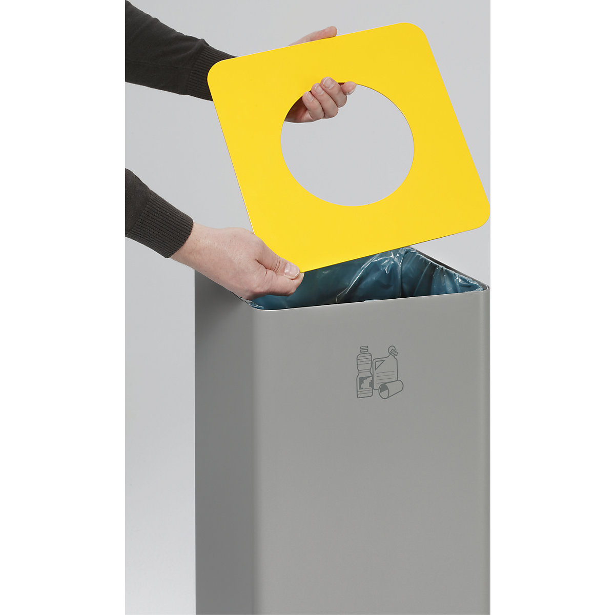 Recipient de colectare a deșeurilor reciclabile QUADRO – VAR (Imagine produs 2)-1