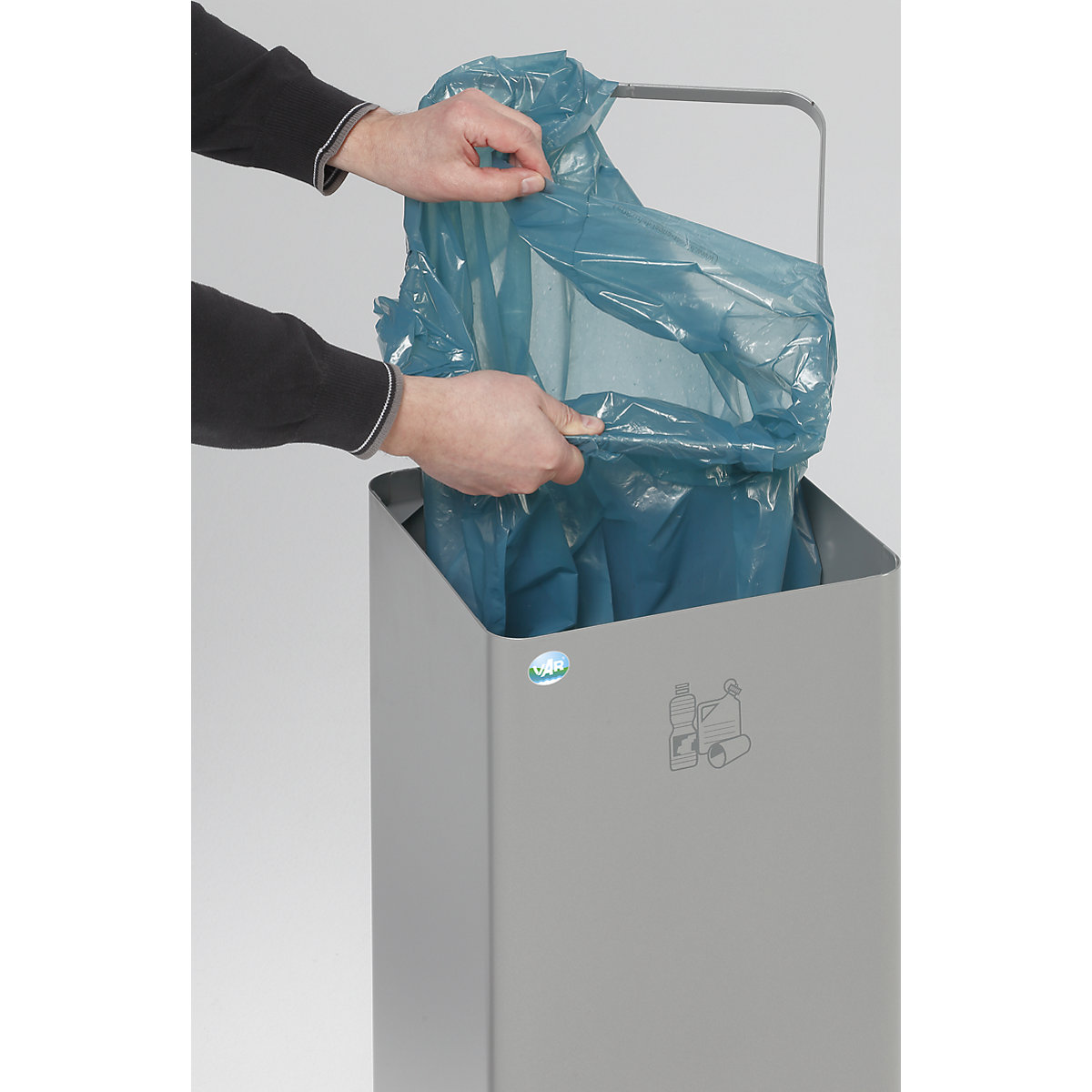 Recipient de colectare a deșeurilor reciclabile QUADRO – VAR (Imagine produs 4)-3