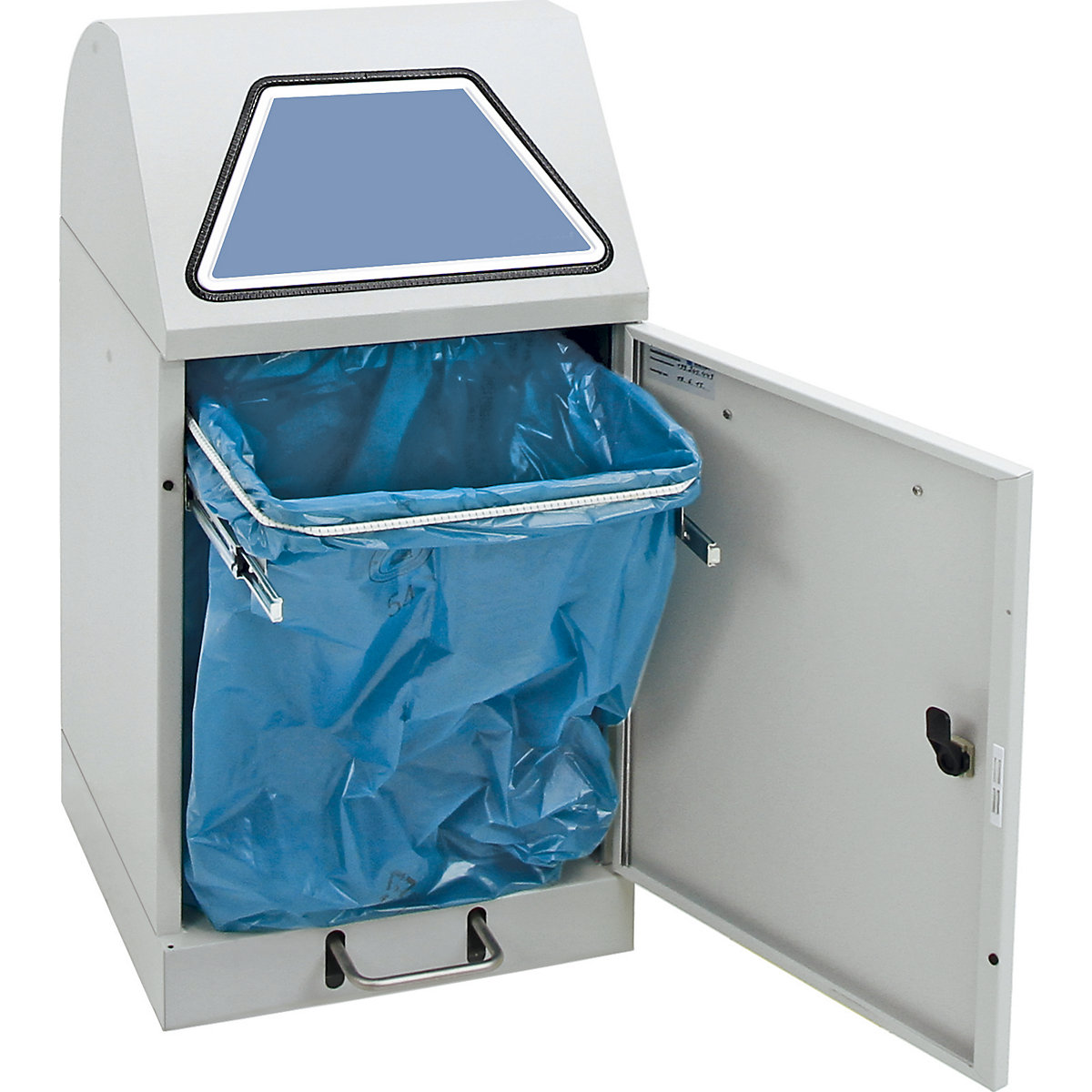 Recipient de sortare a deșeurilor reciclabile, cu pedală (Imagine produs 3)-2