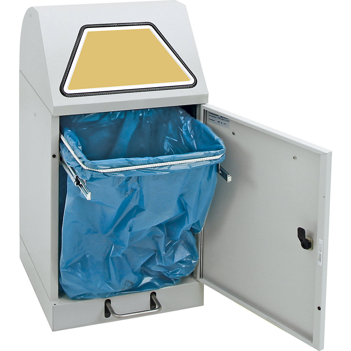Recipient de sortare a deșeurilor reciclabile, cu pedală (Imagine produs 6)-5