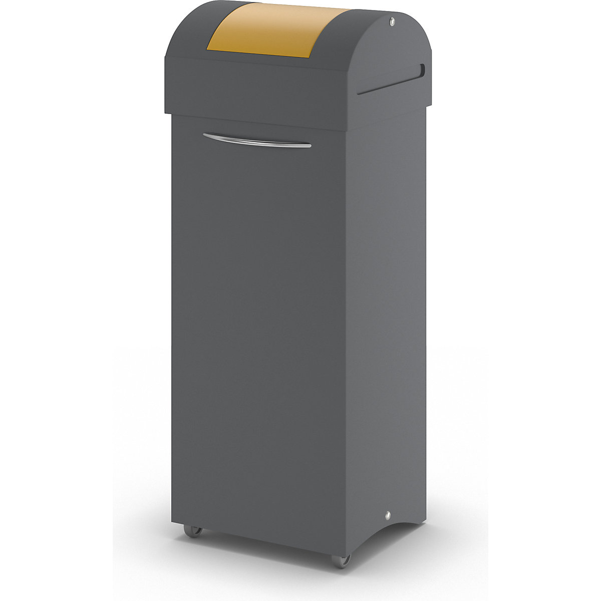 Recipient de sortare a deșeurilor reciclabile, cu proprietate de stingere a focului (Imagine produs 7)-6