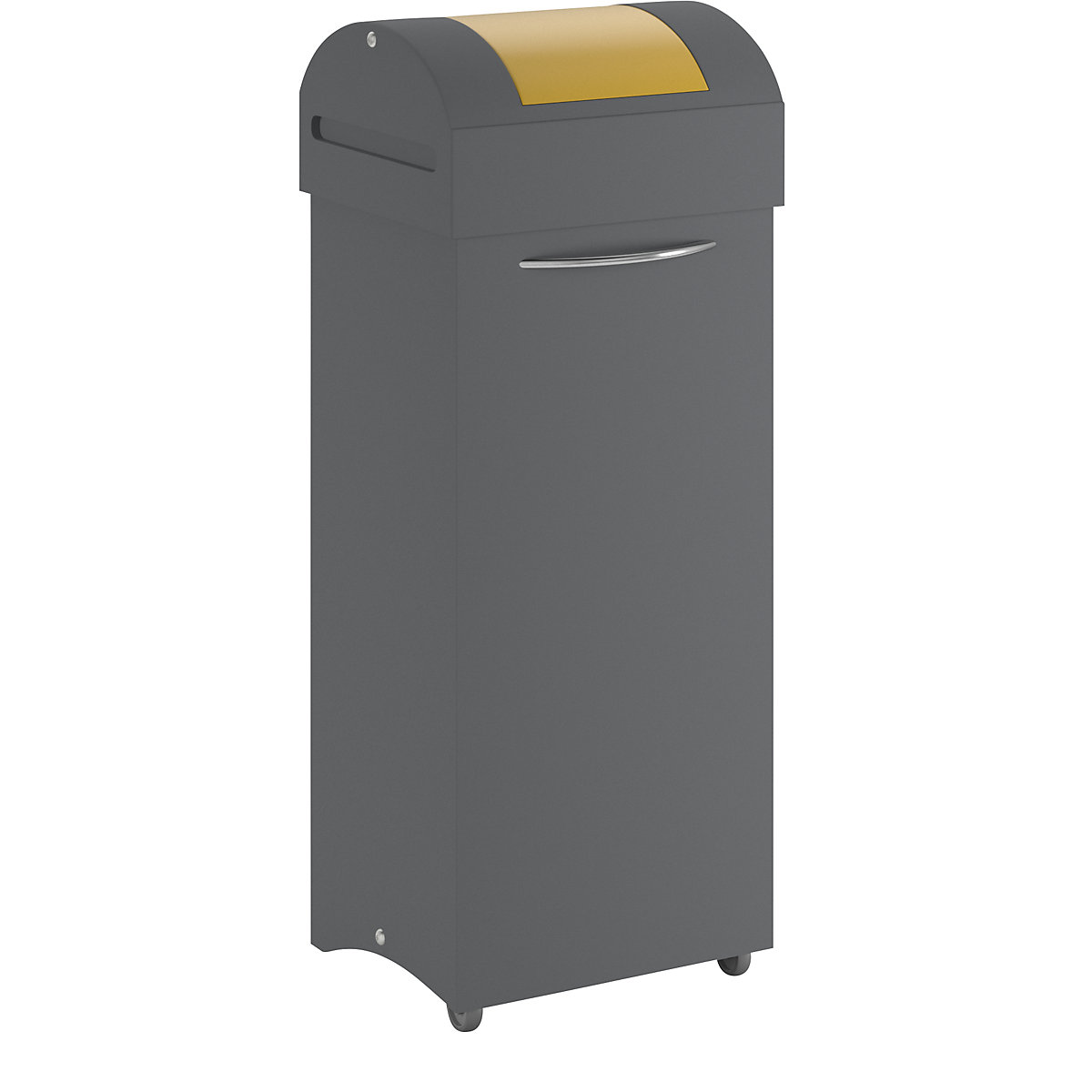 Recipient de sortare a deșeurilor reciclabile, cu proprietate de stingere a focului