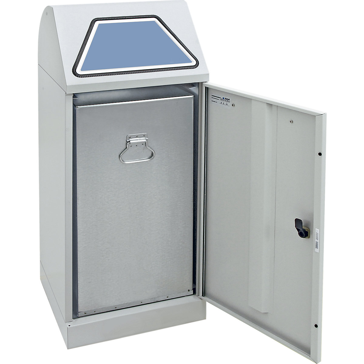 Recipient pentru sortarea deșeurilor reciclabile, clapetă acționată manual (Imagine produs 3)-2