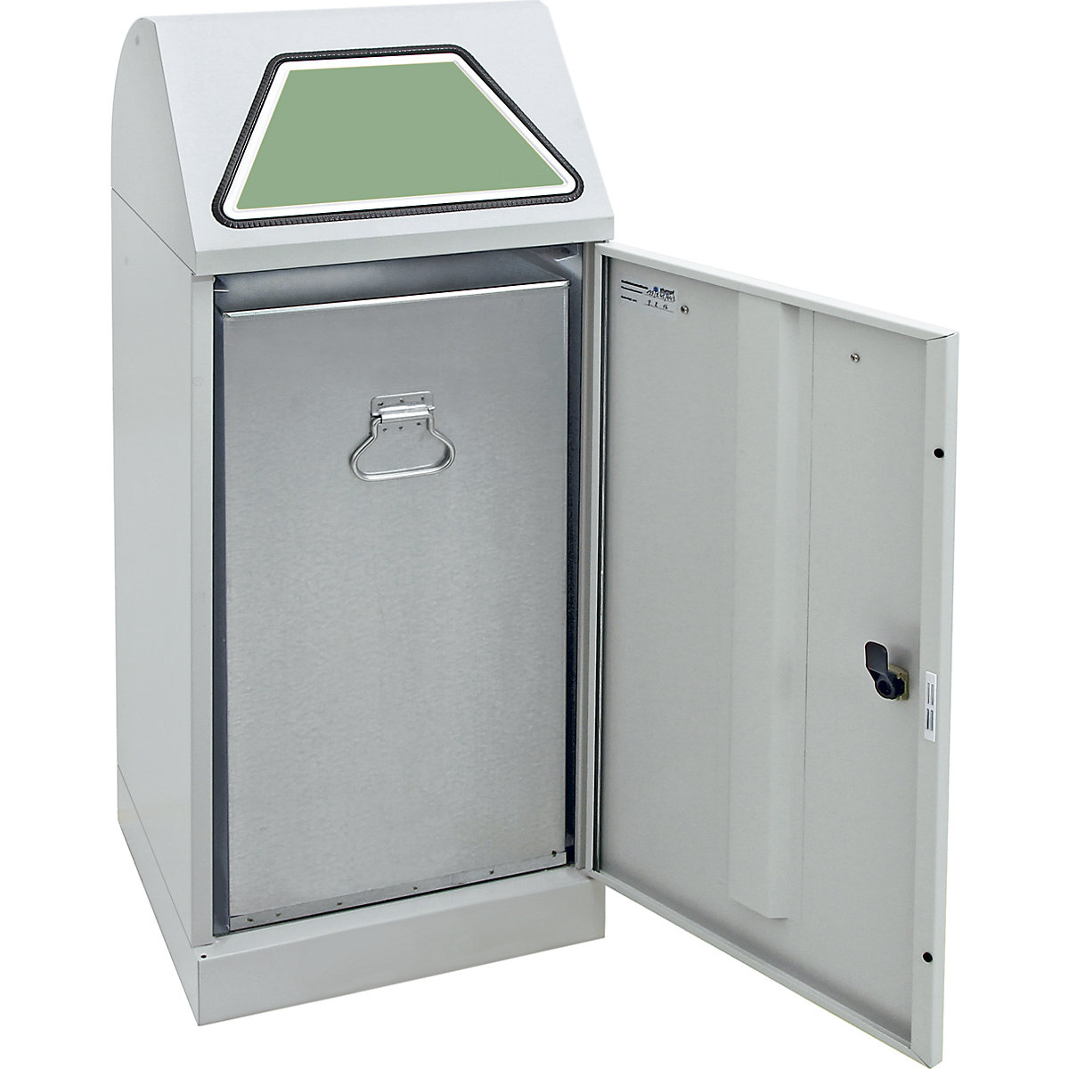 Recipient pentru sortarea deșeurilor reciclabile, clapetă acționată manual (Imagine produs 5)-4