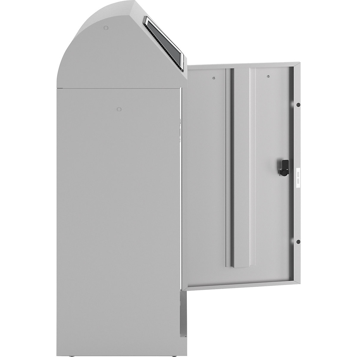 Recipient pentru sortarea deșeurilor reciclabile, clapetă acționată manual (Imagine produs 28)-27