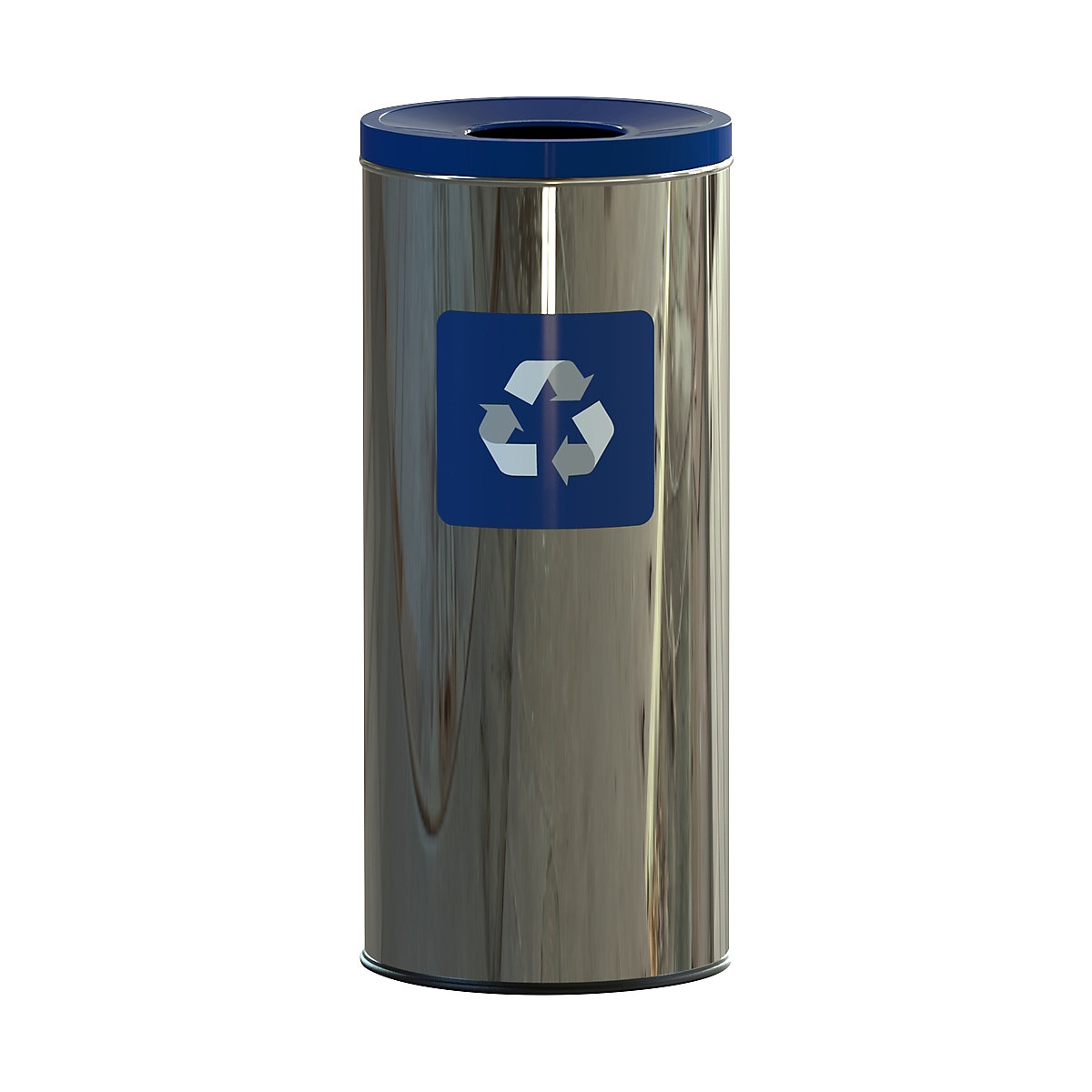 Recipient pentru sortarea deșeurilor reciclabile, rotund