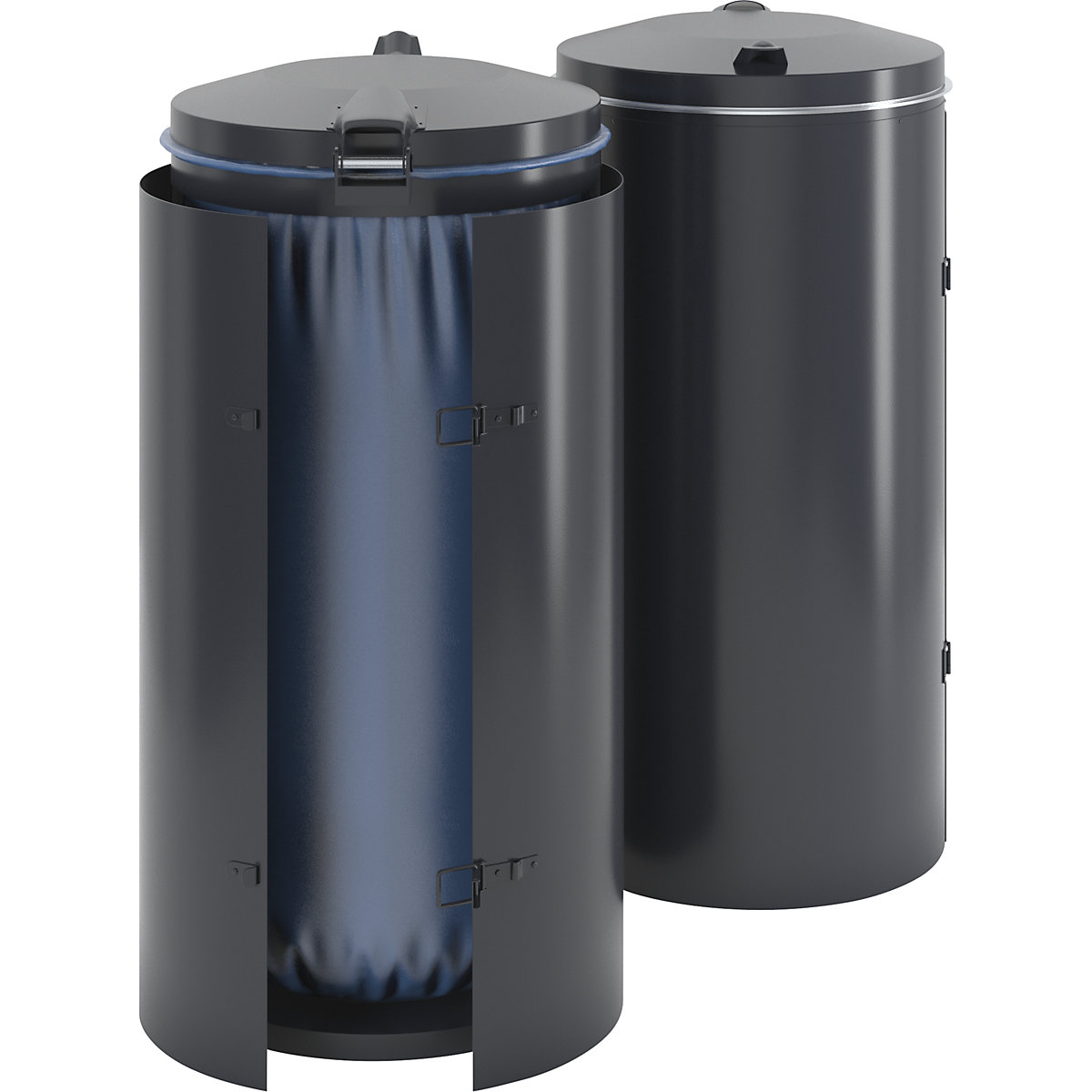 Colector de deșeuri din tablă de oțel – VAR (Imagine produs 4)-3