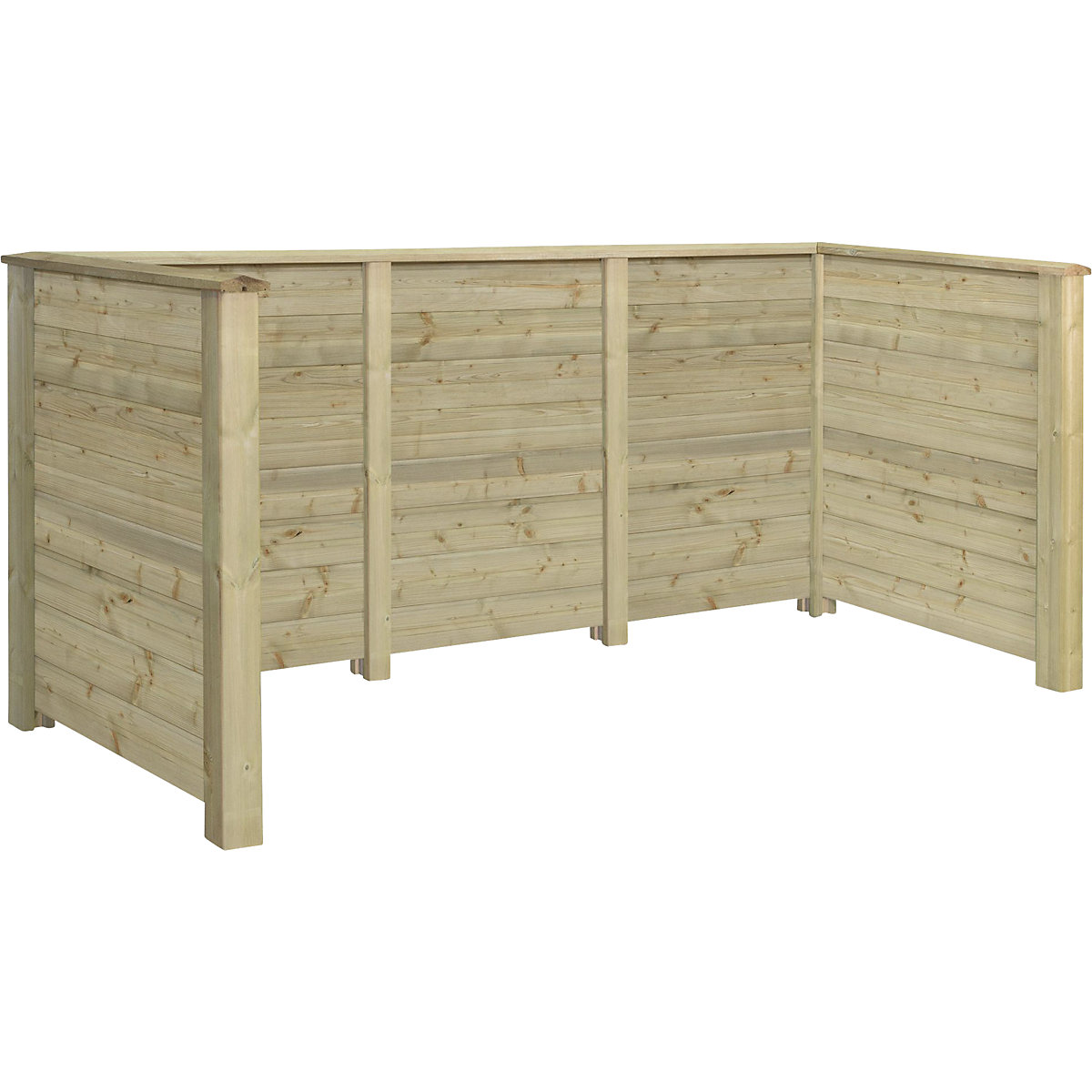 Copertura per bidoni della spazzatura Profilo Plank
