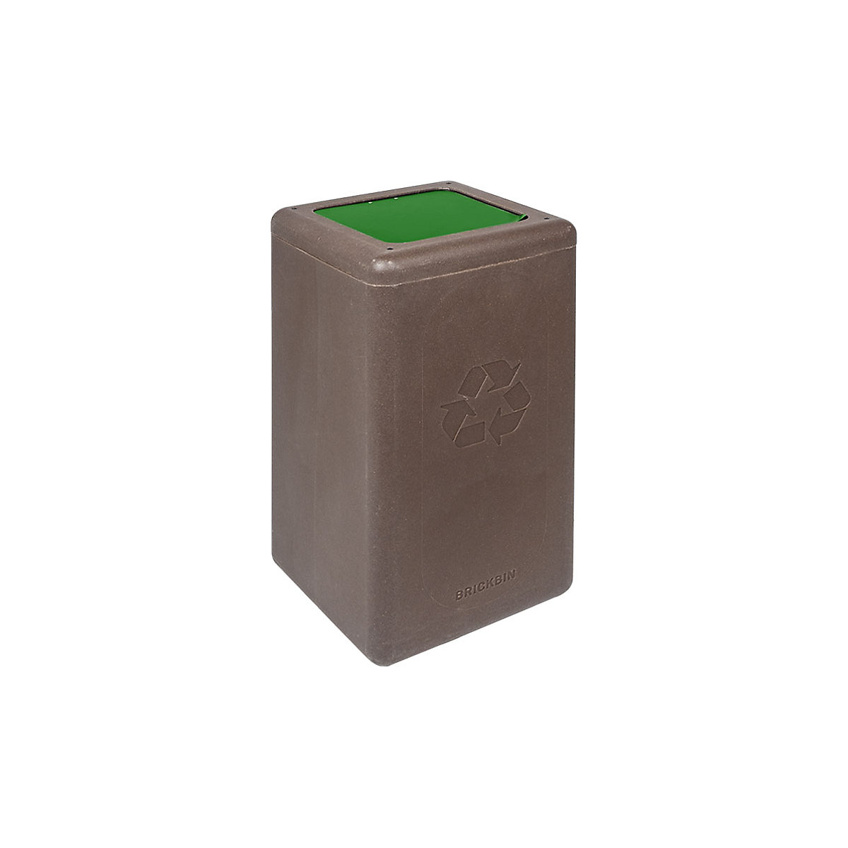BrickBin è un bidone per la raccolta differenziata realizzato con fondi di caffè