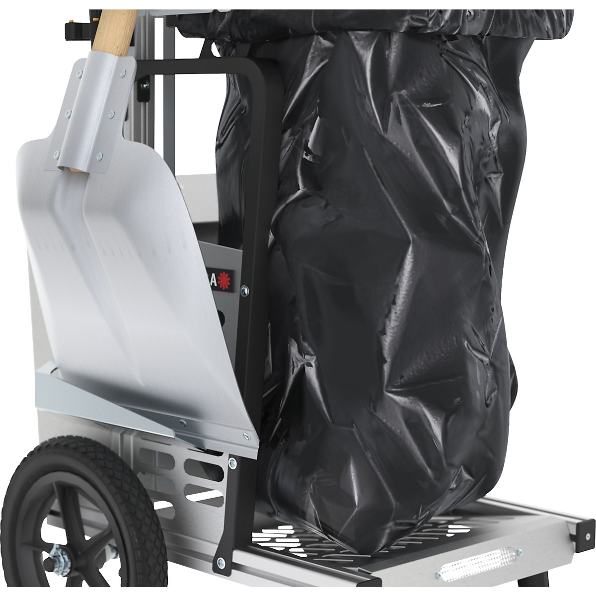 Carrello per la raccolta dei rifiuti Picobello Mini – FLORA (Foto prodotto 3)-2