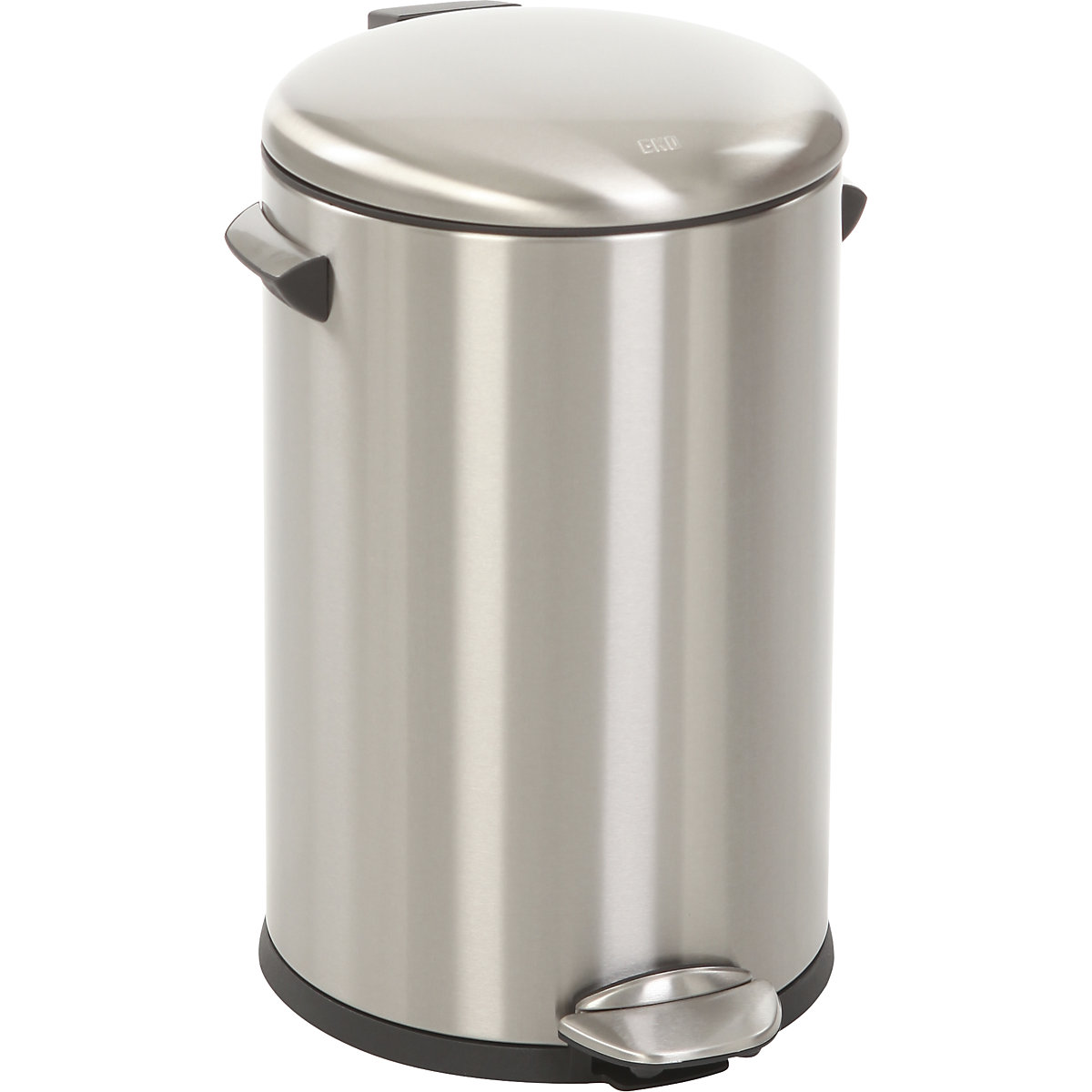Bidone a pedale, in acciaio inox – EKO