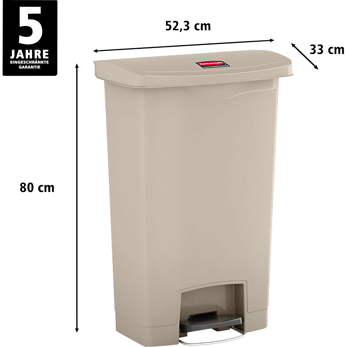 Pattumiera a pedale SLIM JIM® – Rubbermaid (Foto prodotto 9)-8