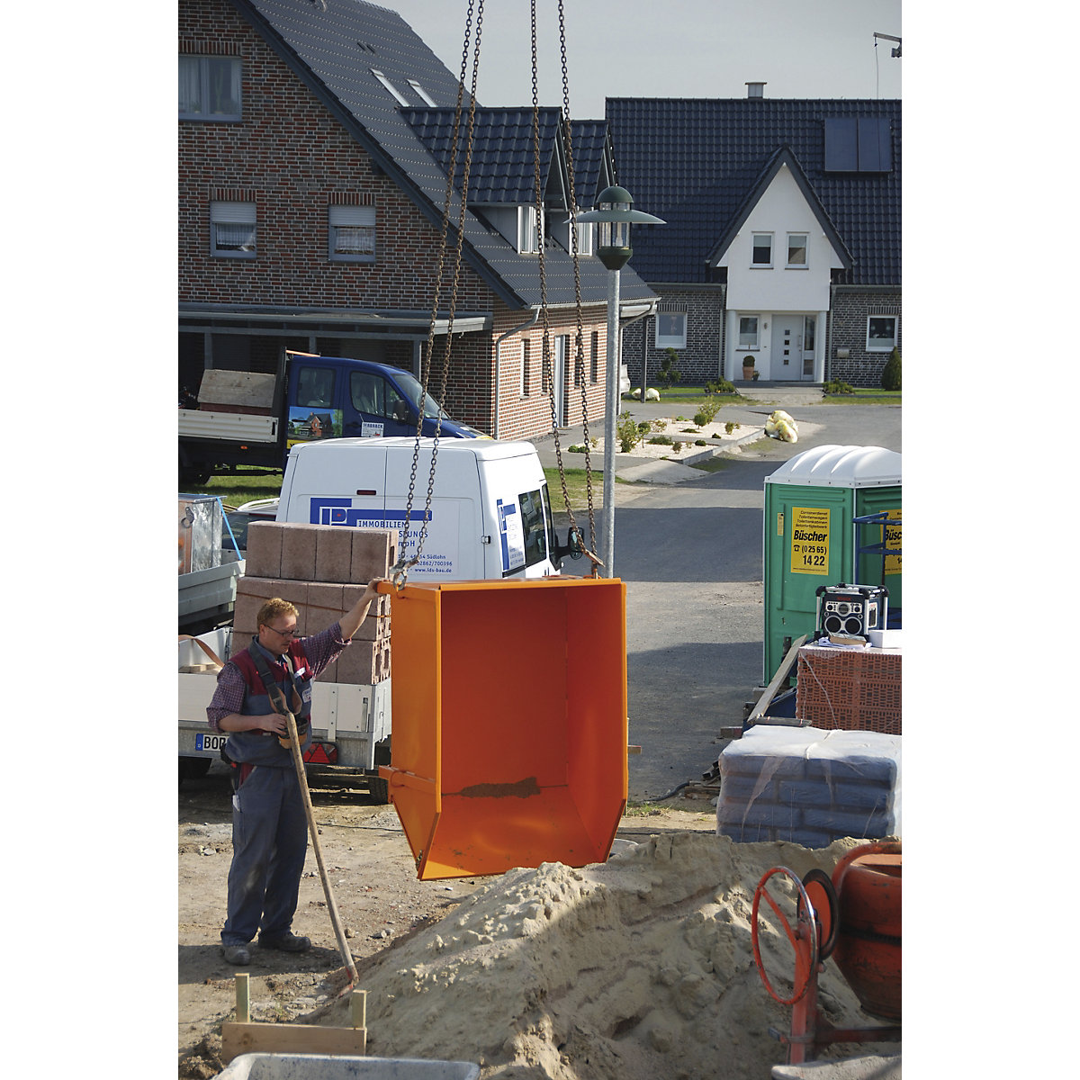 Kontajner z oceľového plechu – eurokraft pro (Zobrazenie produktu 3)-2