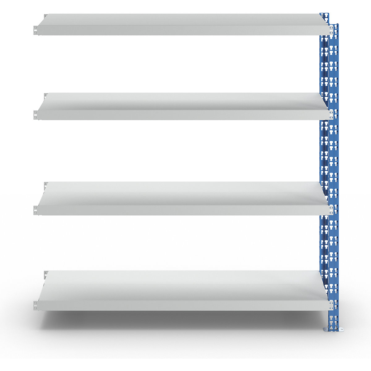 Sestavljiv regal z velikimi policami – eurokraft basic (Slika izdelka 7)-6