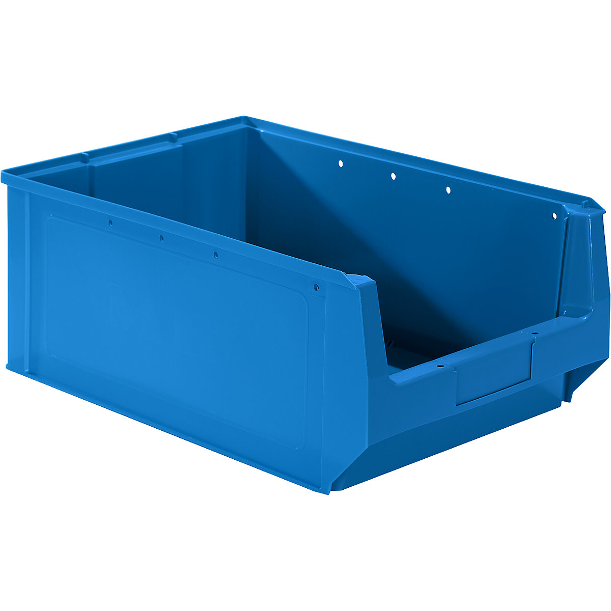 Odprta skladiščna posoda iz polietilena – mauser, DxŠxV 500 x 310 x 200 mm, modra, DE 10 kosov-7