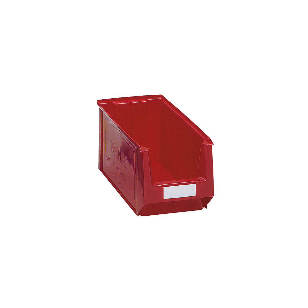 Přepravka s viditelným obsahem z polyetylénu – mauser, d x š x v 350 x 210 x 200 mm, červená, bal.j. 10 ks-8